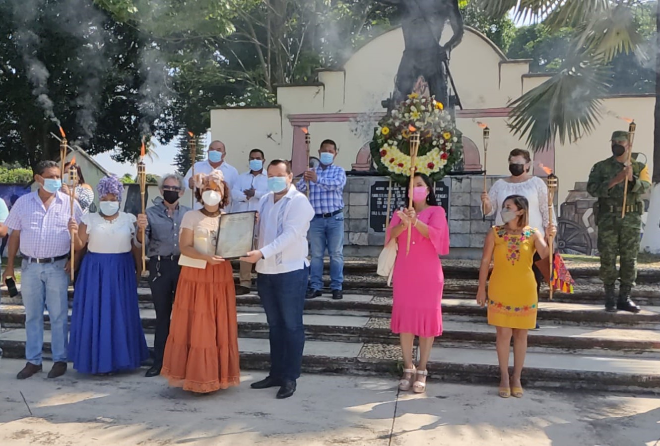 En Yanga conmemoraron reconocimiento constitucional a comunidades afromexicanas