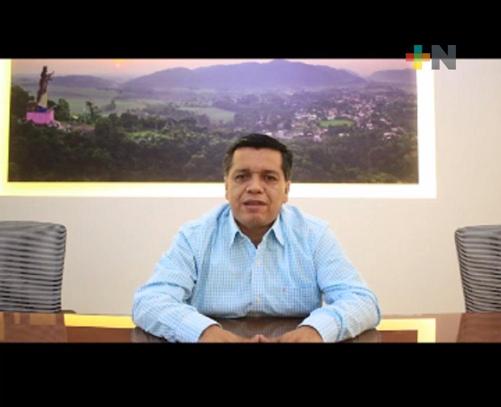 Alcalde de Tezonapa pide a población no relajar medidas sanitarias en sector educativo