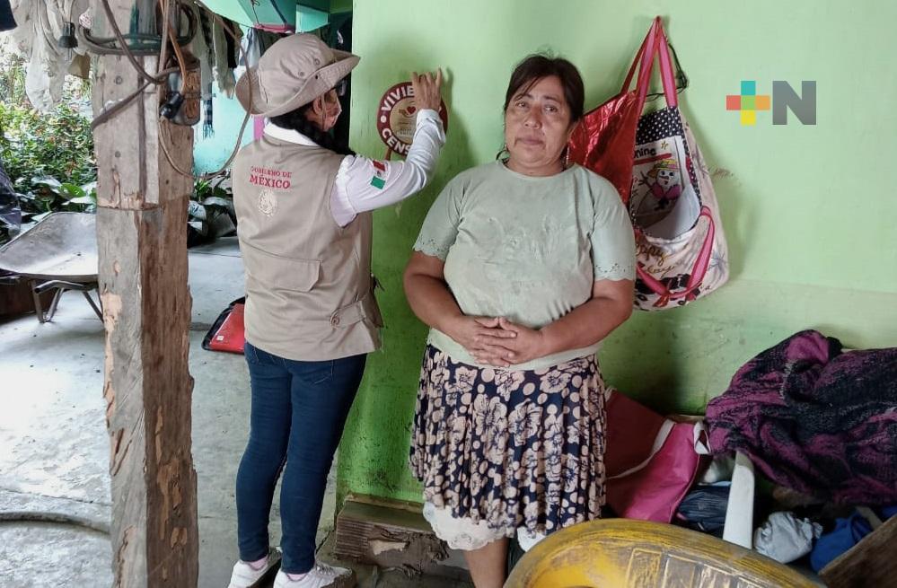 Así continúa el censo a damnificados por huracán Grace en Veracruz