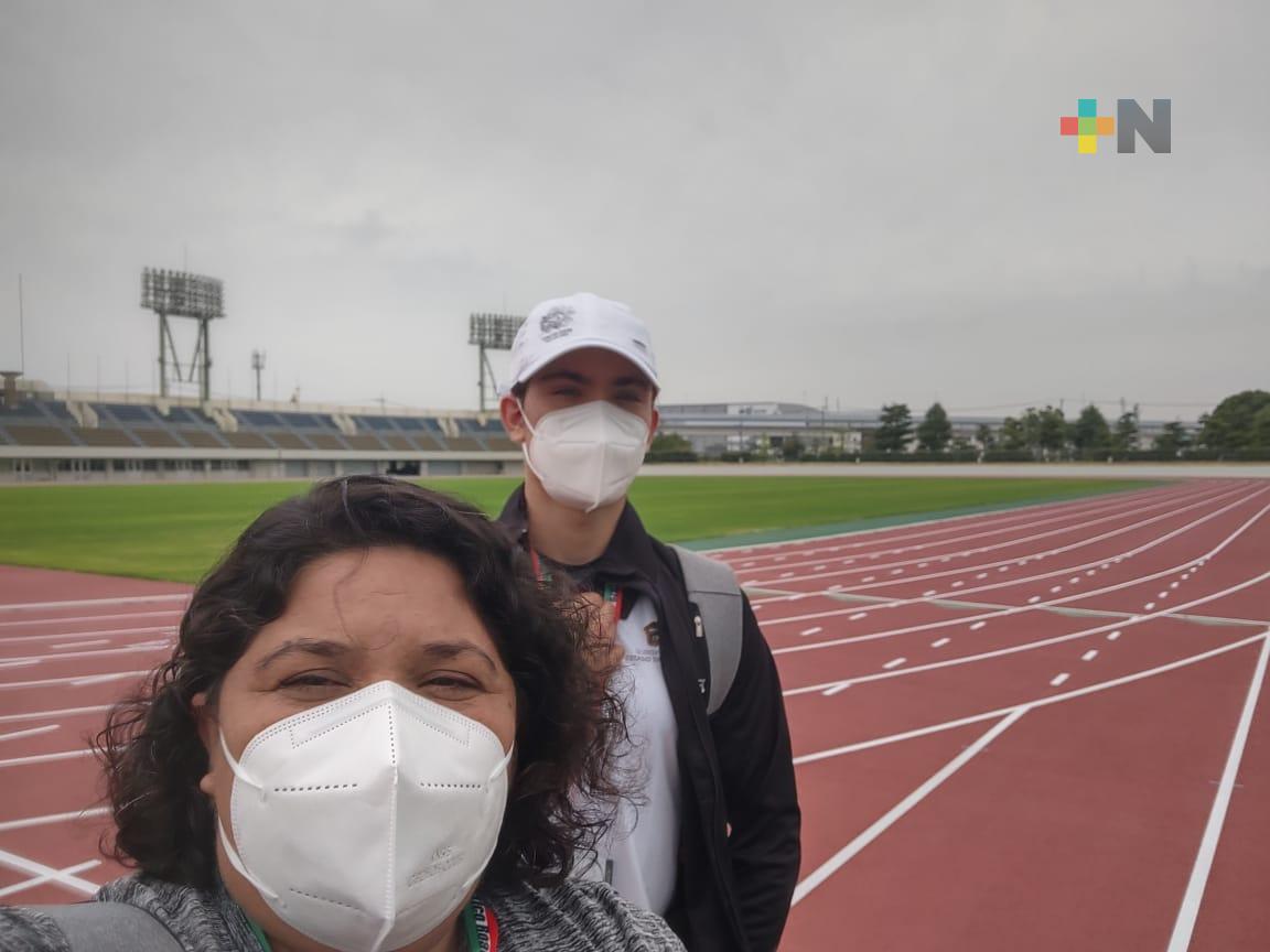 Rodolfo Chessani entrena en Japón previo a Paralímpicos de Tokio