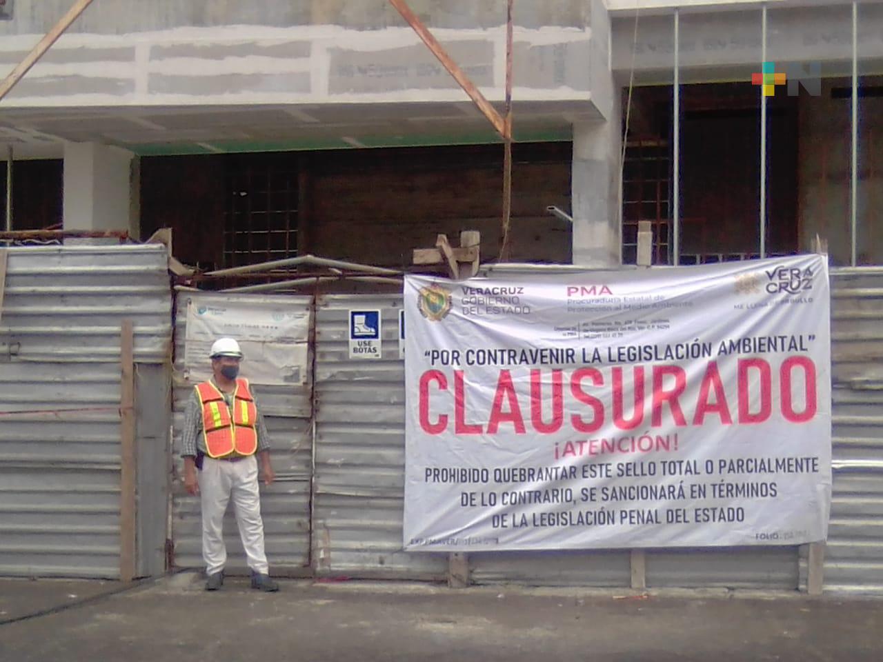 Vuelven a clausurar Torre Centro, por contravenir legislación ambiental