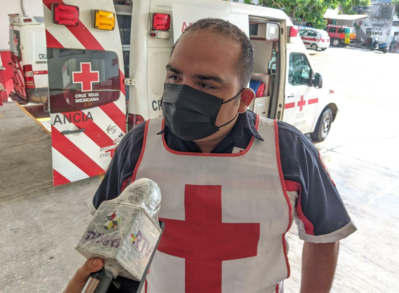 Traslados de pacientes con problemas respiratorios son menos que en enero: Cruz Roja Coatzacoalcos