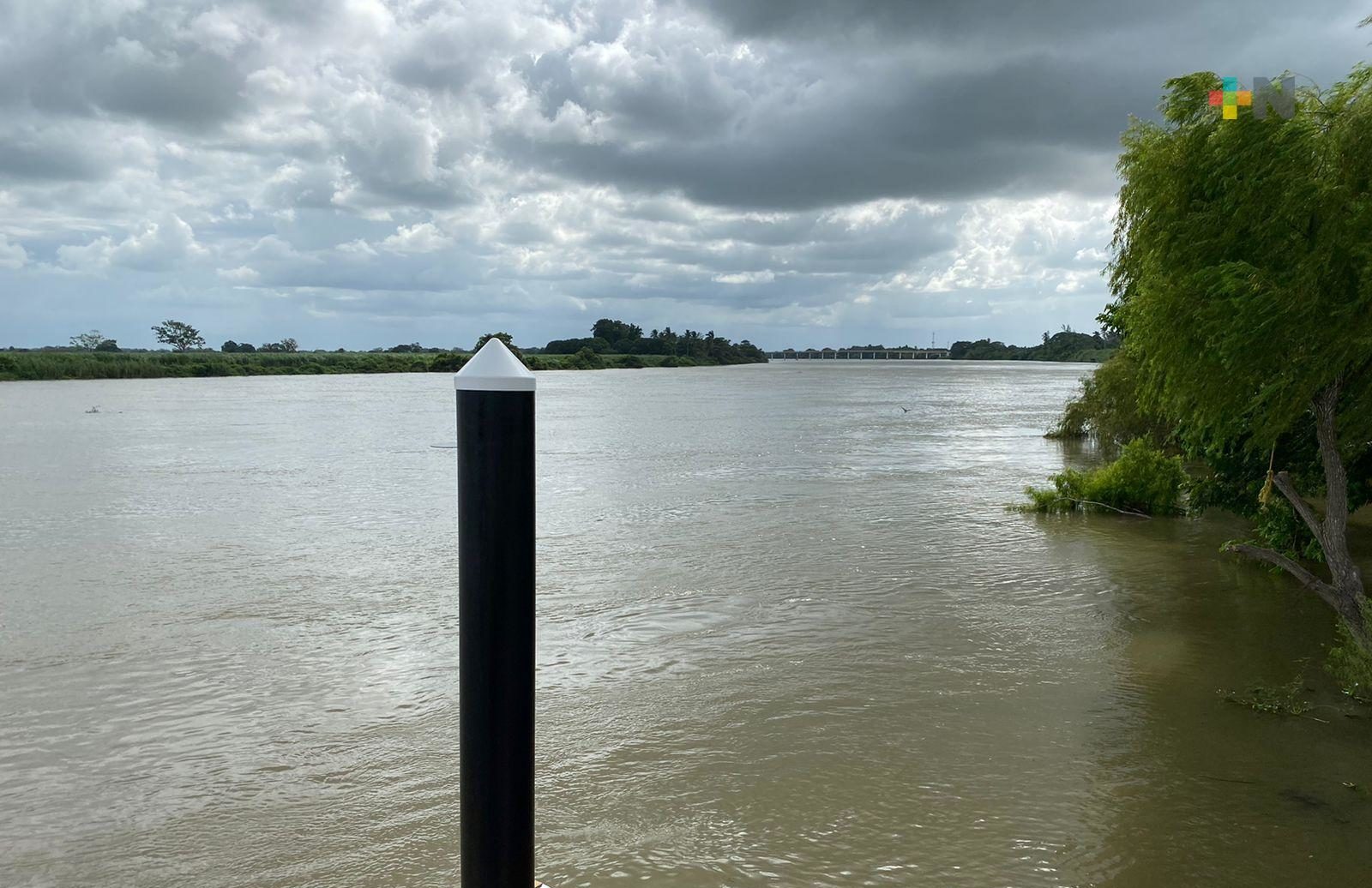 Ríos Papaloapan y Coatzacoalcos continuarán desbordados unos días más: Conagua