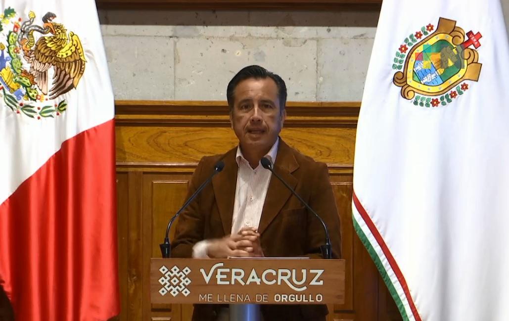Felicito a Adán Augusto López por su nombramiento, cuenta con Veracruz para apoyarlo: Cuitláhuac García