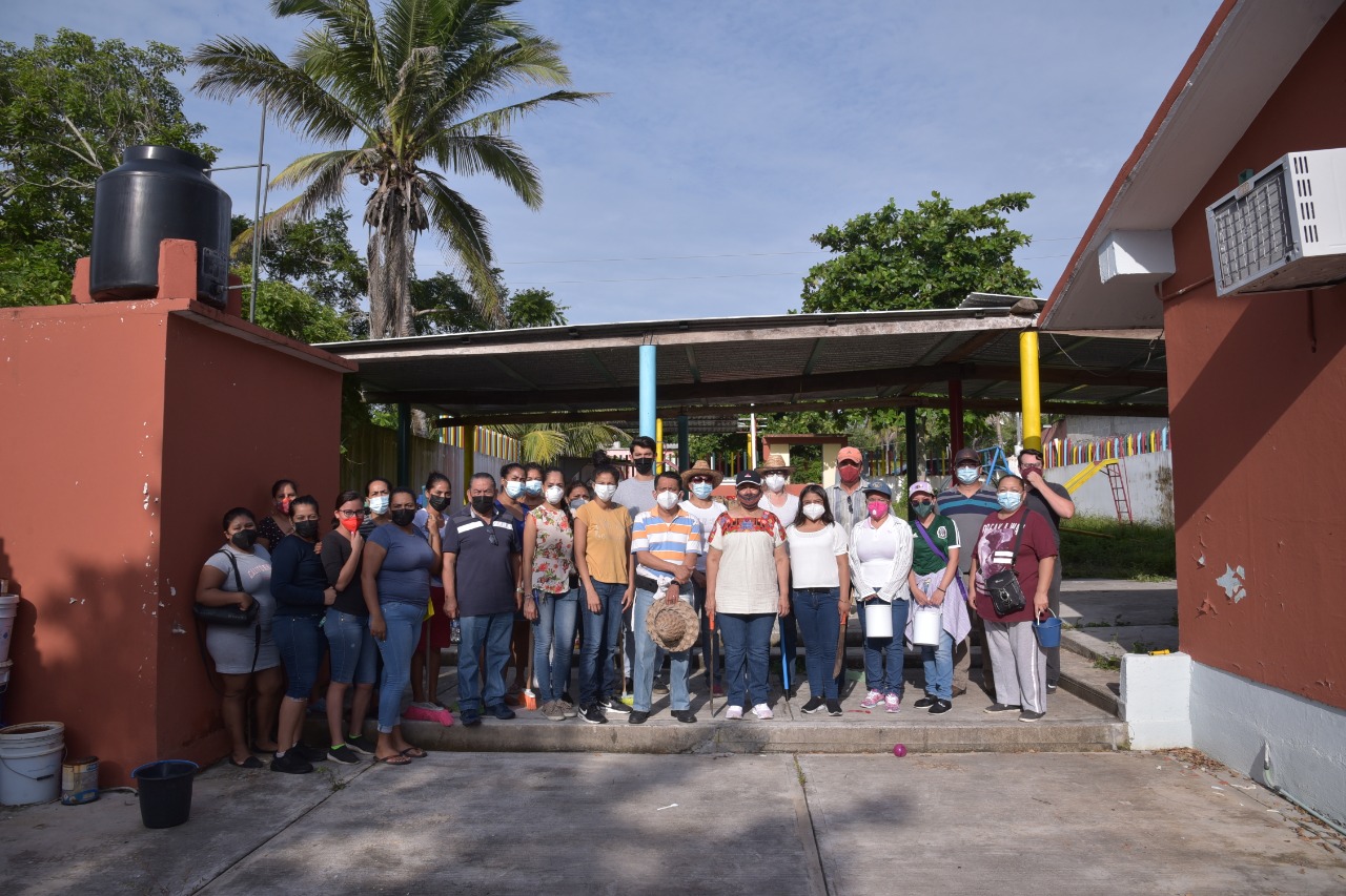 Poder Judicial del Estado de Veracruz, realizó servicio comunitario en Alvarado