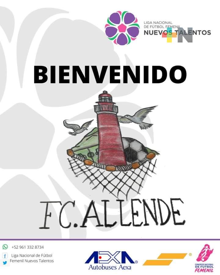FC Allende jugará en Liga Nacional de Futbol Femenil