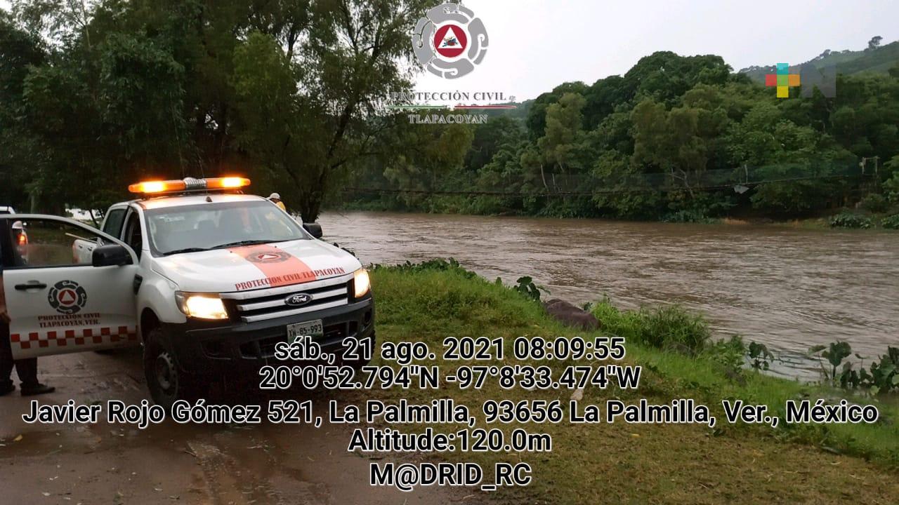 Saldo blanco y sin daños mayores en Tlapacoyan