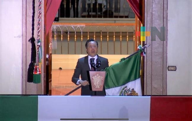 Grito de Independencia será virtual: Cuitláhuac García Jiménez