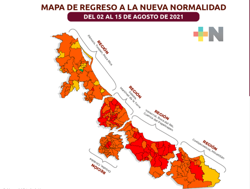 Servicios de Salud de Veracruz difundirán nueva metodología del semáforo por regiones del estado