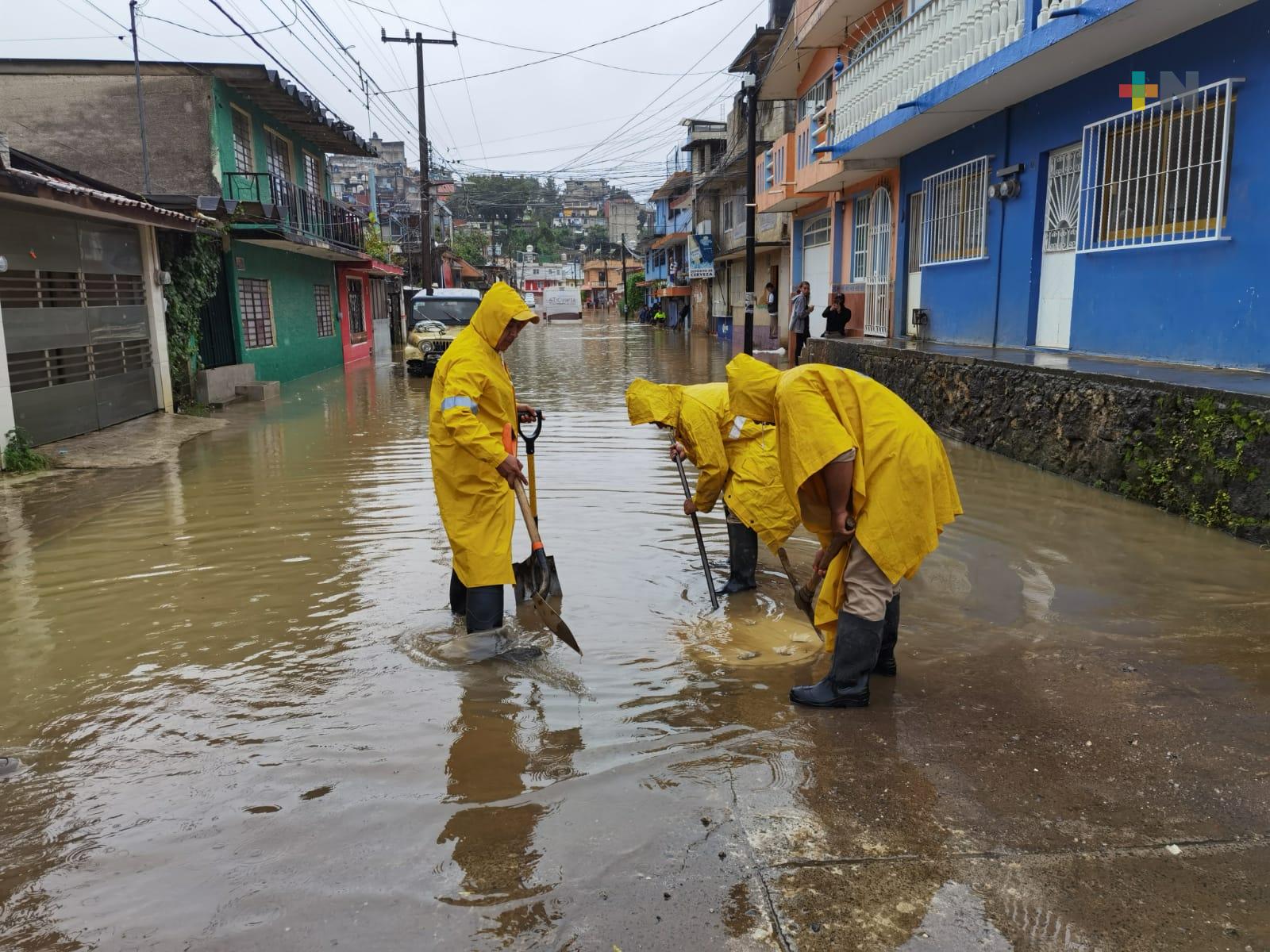 Auxilian cuerpos de emergencia a la población ante daños por efectos de Grace