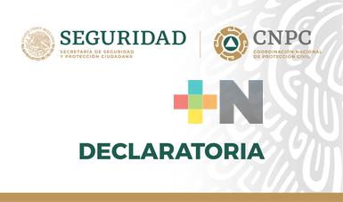 Se emite Declaratoria de Emergencia para 22 municipios en el Estado de Veracruz