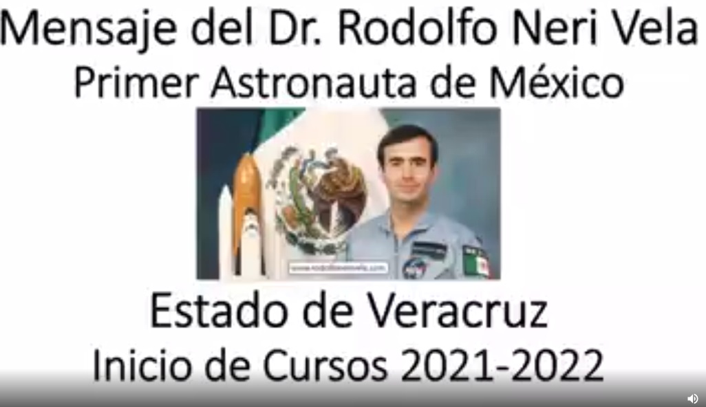 Doctor Rodolfo Neri Vela, envió mensaje a estudiantes veracruzanos que iniciarán ciclo escolar 2021-2022