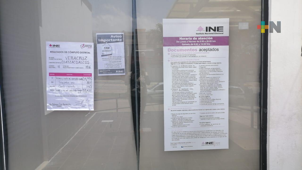 Habrá recuento en 11 mesas receptoras de la Consulta Popular en la XI Junta Distrital