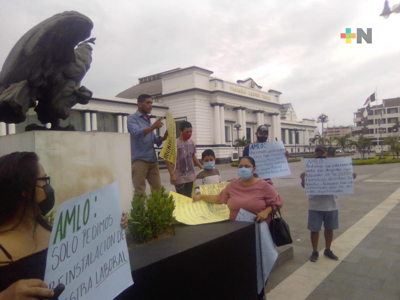 Piden ser reinstalados a la Secretaría de Marina; algunos causaron baja por lesiones o sobrepeso