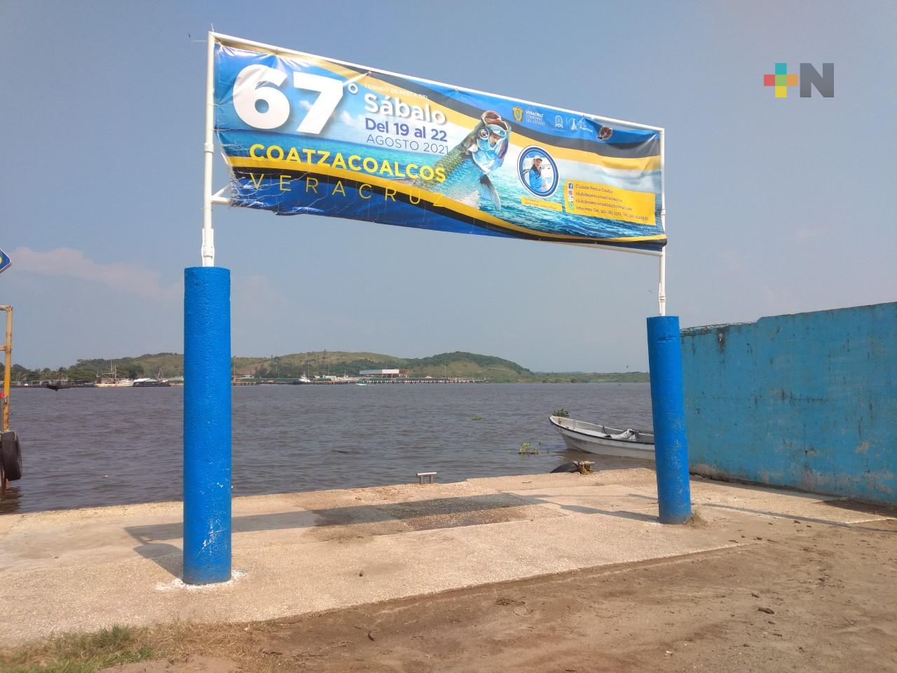 En Coatza, quedó vacante el título del Torneo de Pesca del Sábalo