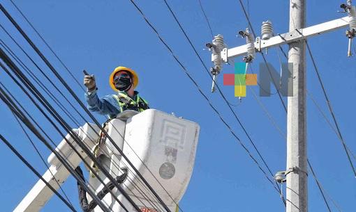 CFE lista para atender posibles afectaciones, por el Huracán Grace