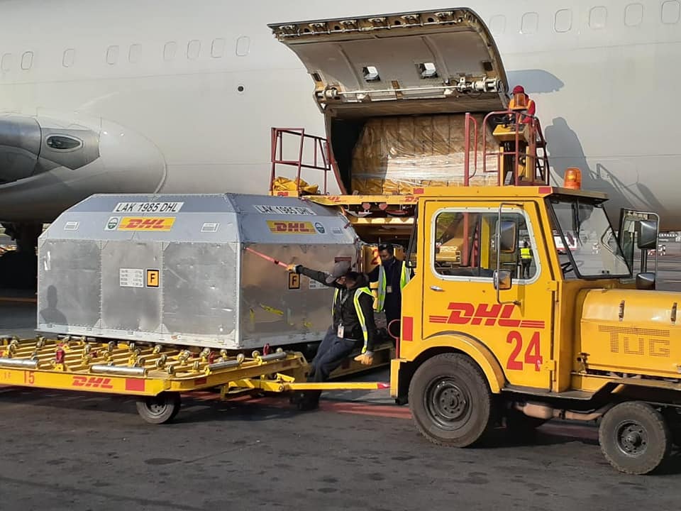 México recibió nuevo embarque con 226 mil 980 vacunas envasadas de Pfizer