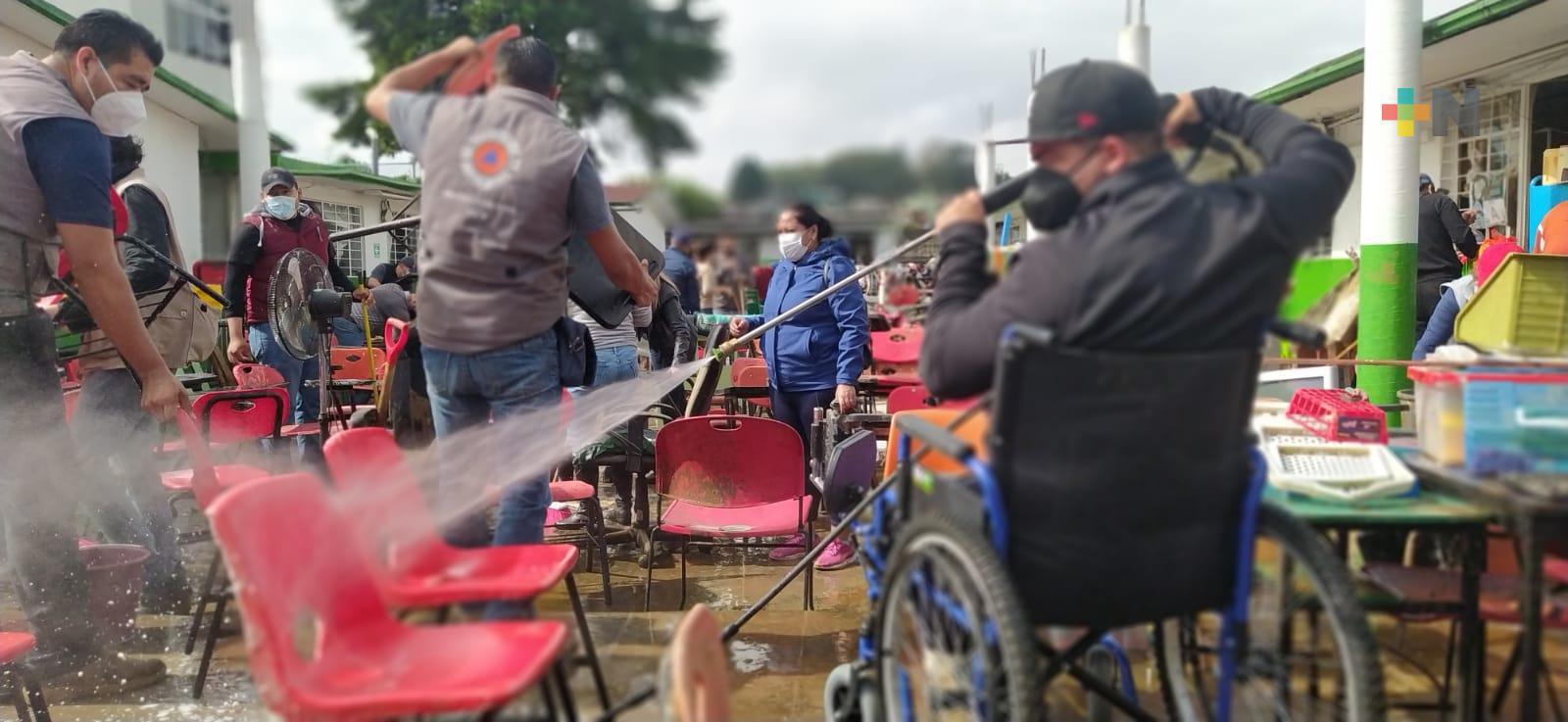 Espera SEV reporte de escuelas afectadas por el paso de ‘Grace’ en Veracruz.