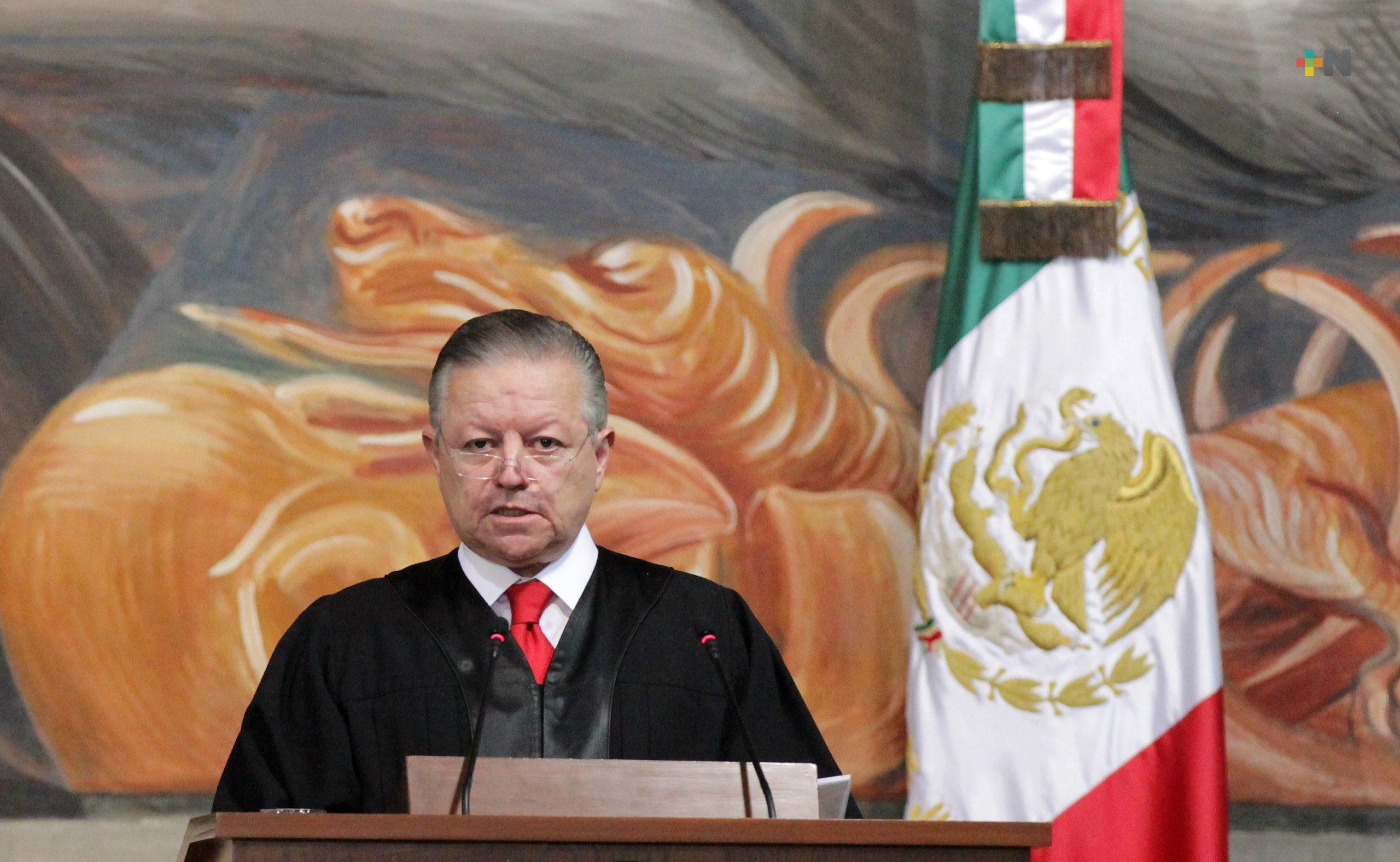 Presidente de la SCJN, recibió a científicos y exfuncionarios del CONACYT y FCCYT, acusados por daño patrimonial