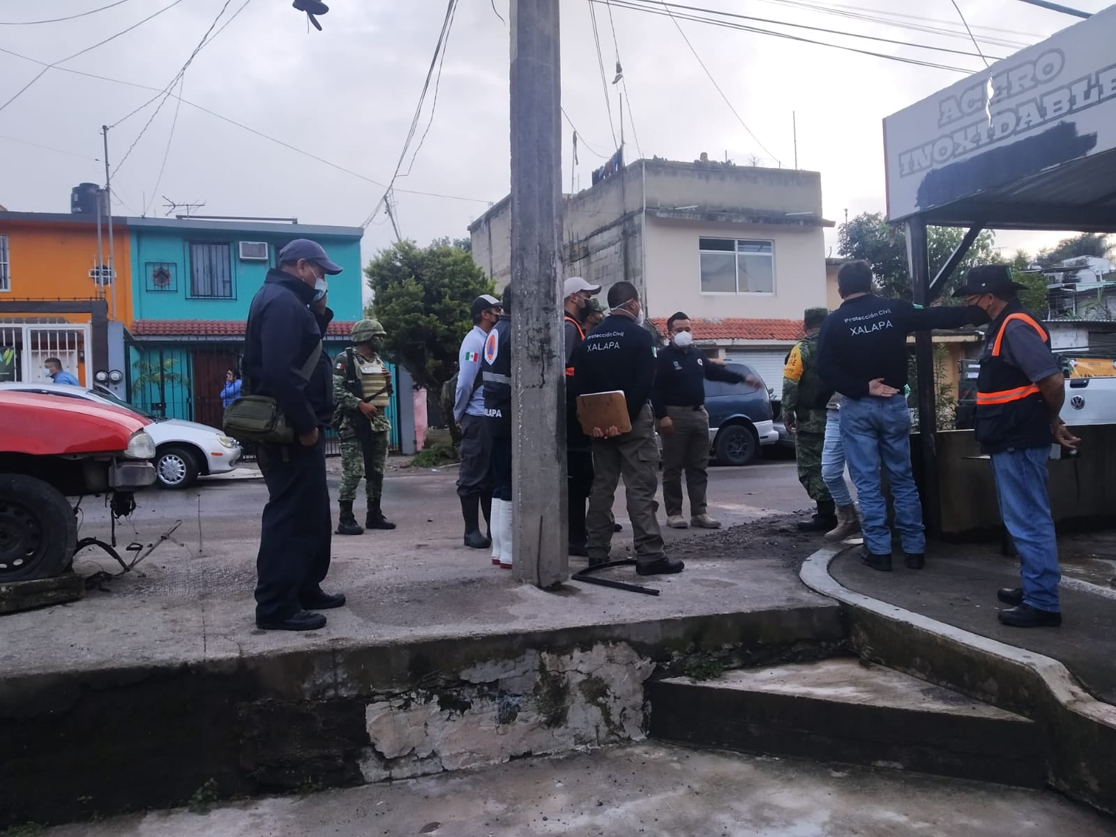 Protección Civil de Xalapa, en constante monitoreo en zonas de mayor riesgo