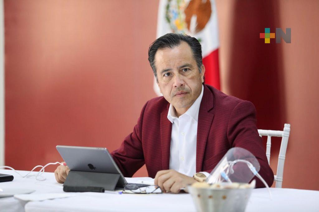 Disturbio tropical provocará lluvias en costas de Veracruz: Cuitláhuac García