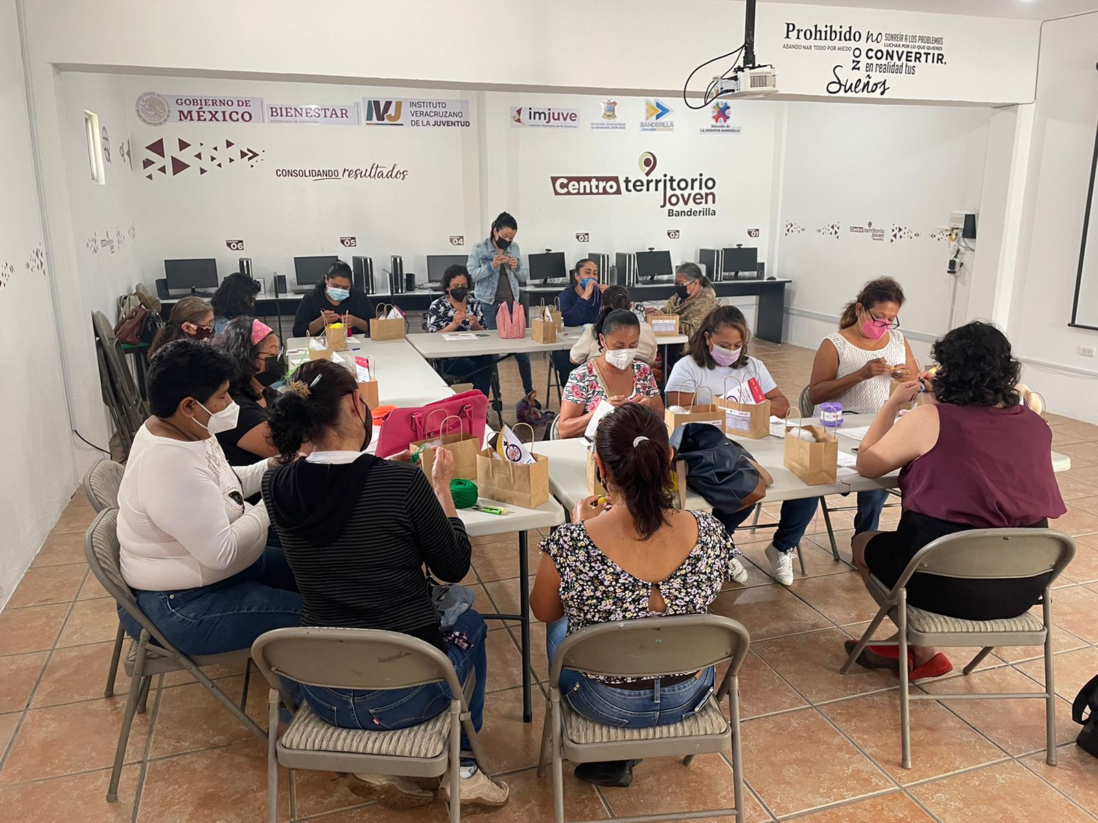 En Banderilla, Instituto Municipal de la Mujer inició curso-taller de “Amigurumis”