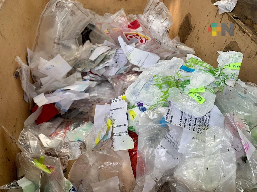 70% de desechos de una bolsa de basura pueden ser reciclados