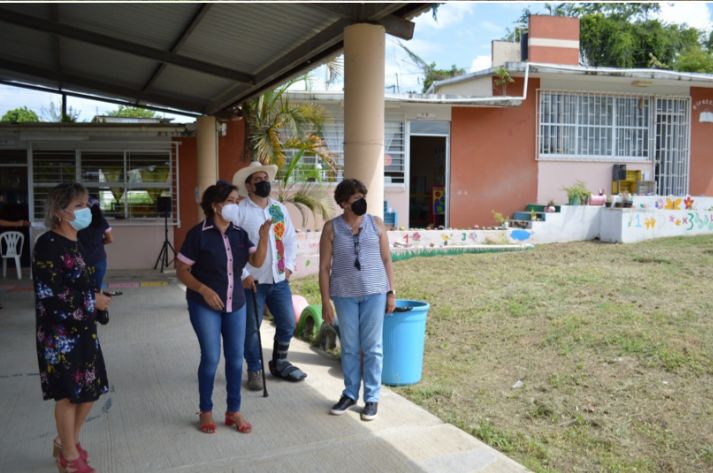 Ante adversidades, gobiernos Federal, Estatal y comunidades escolares recuperarán espacios dañados por Grace