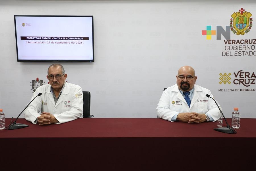 Reportan 485 nuevos casos de Covid-19 en Veracruz