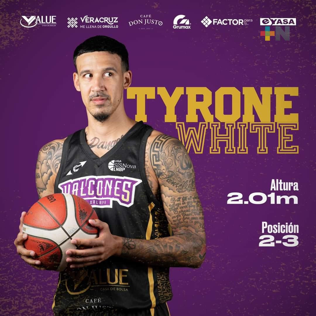 Tyrone White reporta con Halcones de Xalapa