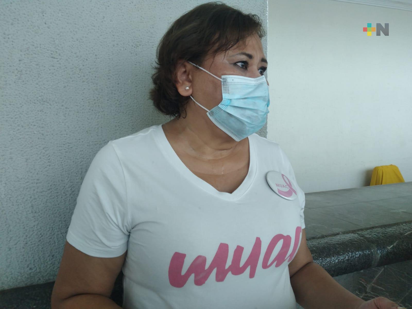 En último año incrementaron casos de cáncer de mama en etapa tardía: MUAC