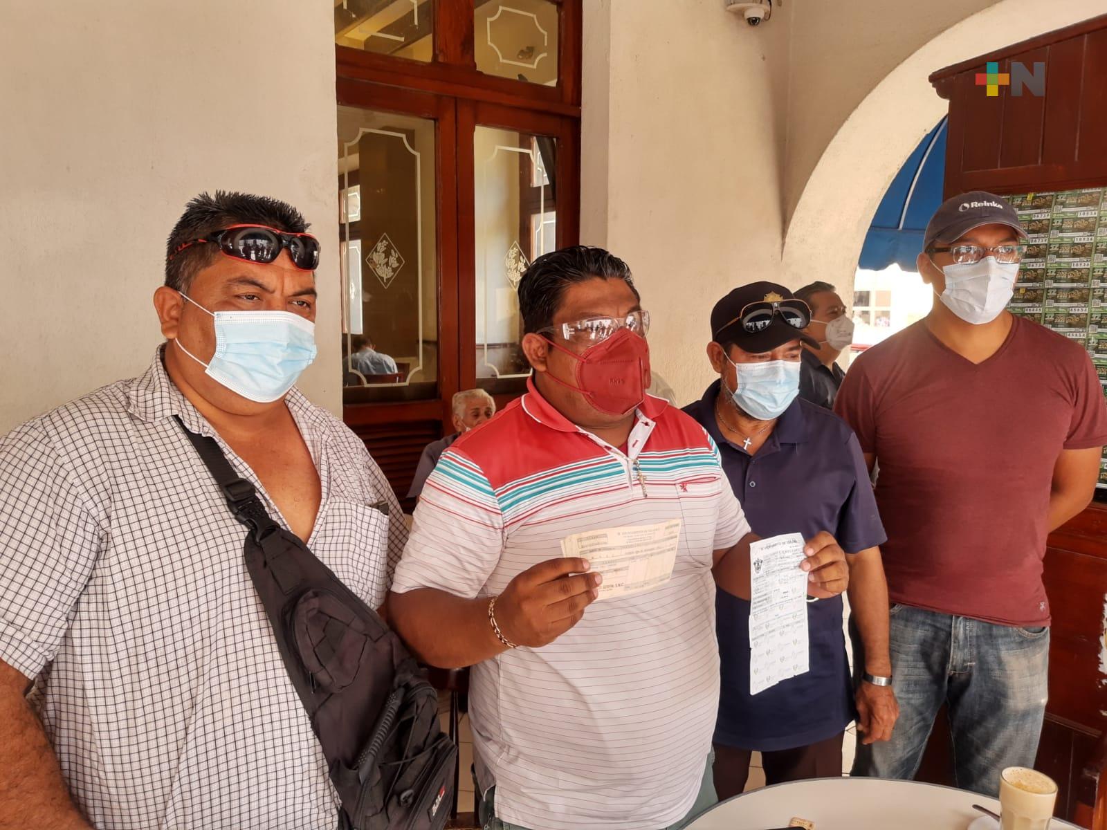 Denuncian tres personas despido injustificado del Cuerpo de Bomberos Municipales de Veracruz