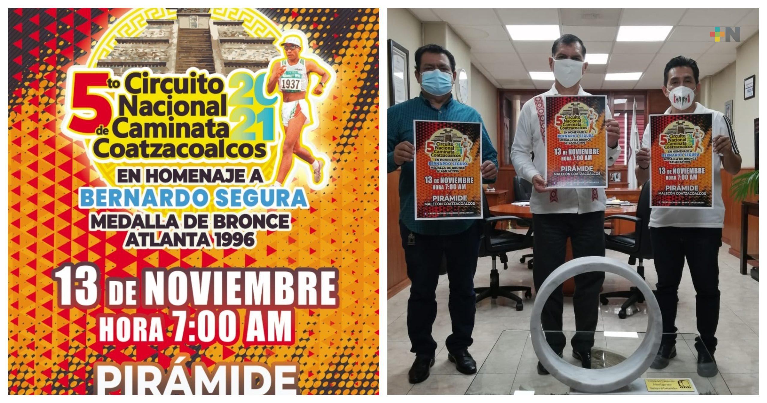 Avala Ayuntamiento 5º Circuito Nacional de Caminata Coatzacoalcos 2021