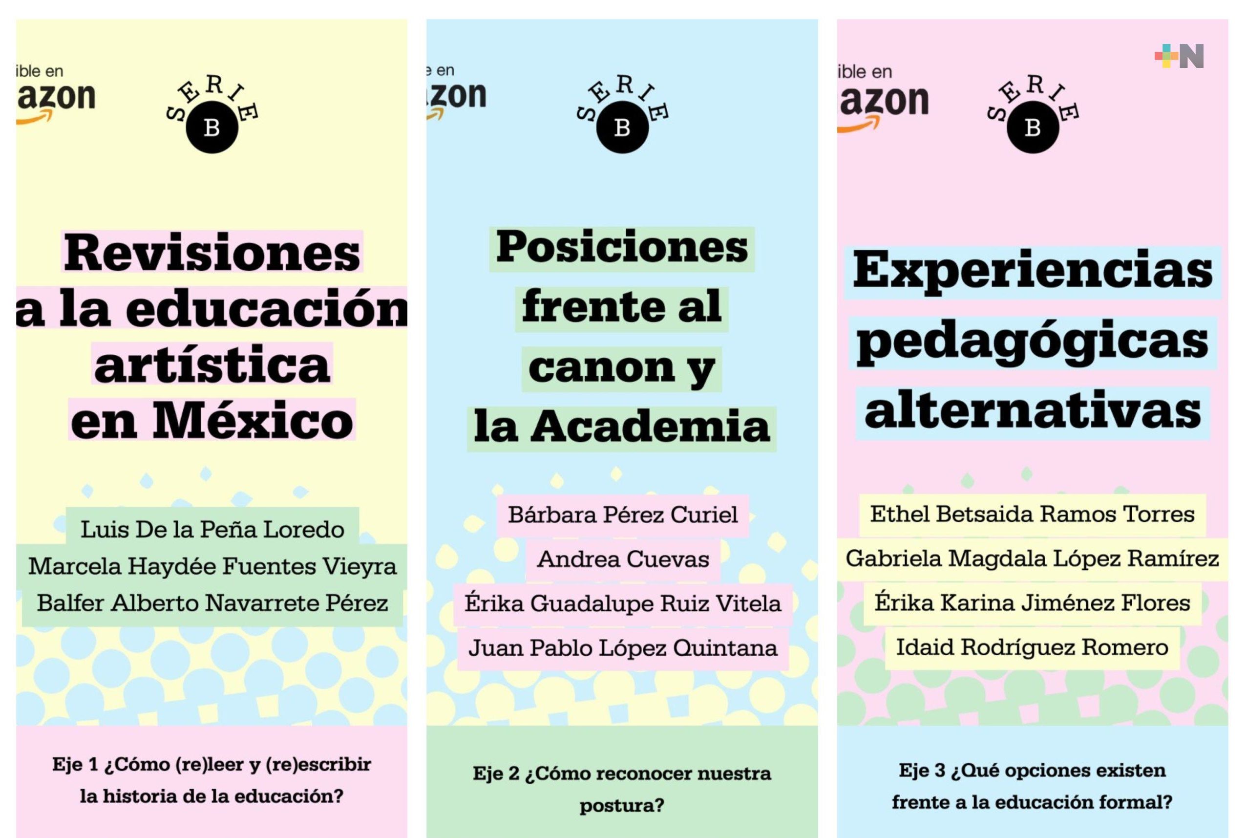 Presenta IVEC los nuevos títulos de Asuntos del Arte, colección de Ediciones Manivela