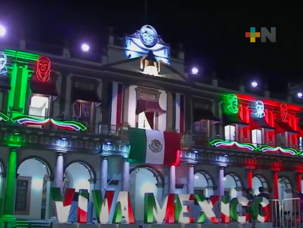 Con motivo de ceremonia virtual del Grito de Independencia, cerrarán centro de Xalapa