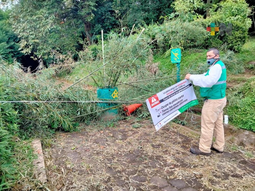 Continúa cerrado el Cerro del Macuiltépetl, corredores piden su reactivación