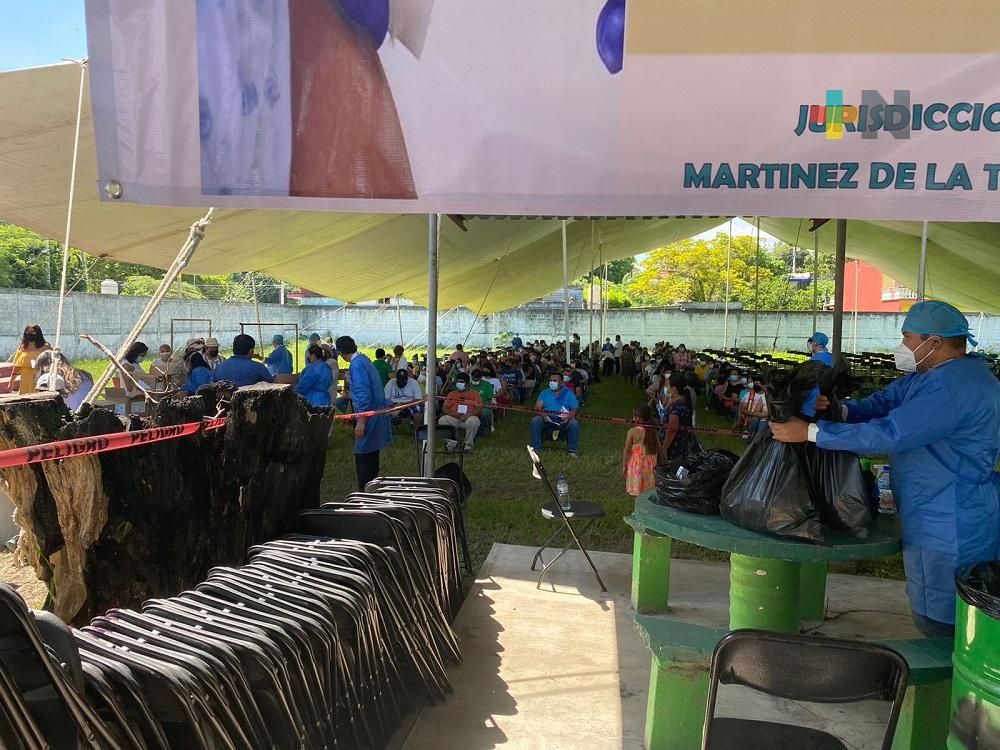 Copiosa participación martinense en Jornada de Vacunación