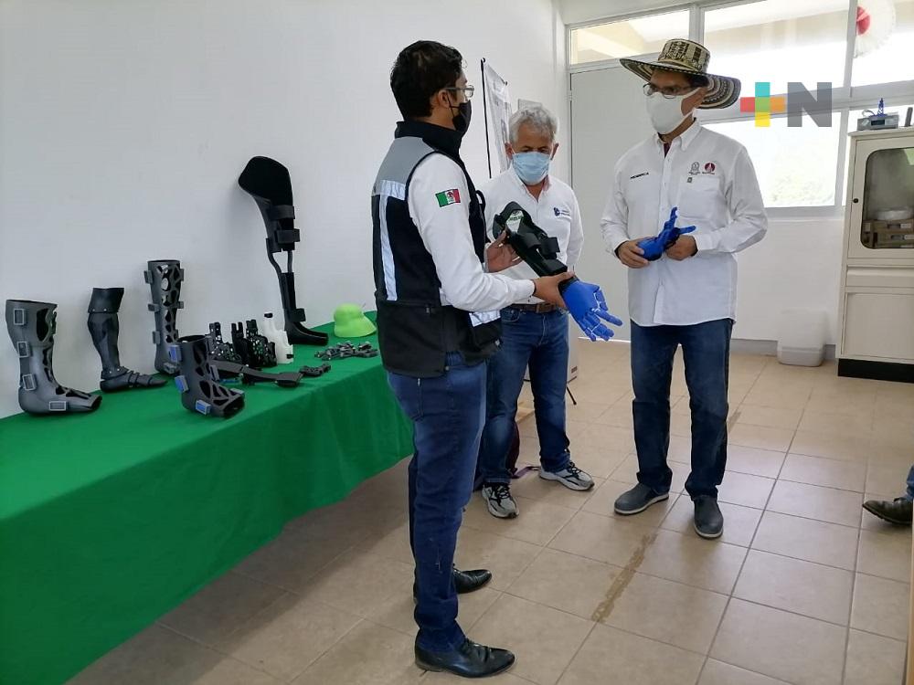 Creación de prótesis coloca a Coatzacoalcos como referente nacional con sentido social: alcalde