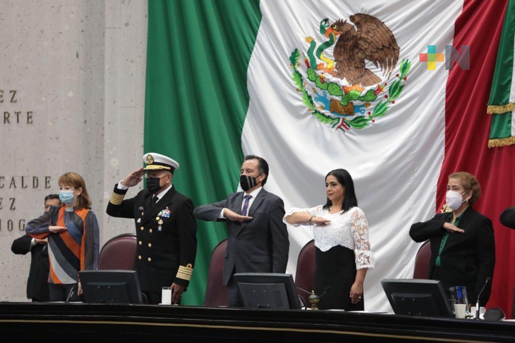 Honra Veracruz a hombres y mujeres de la Armada de México, en bicentenario de su creación