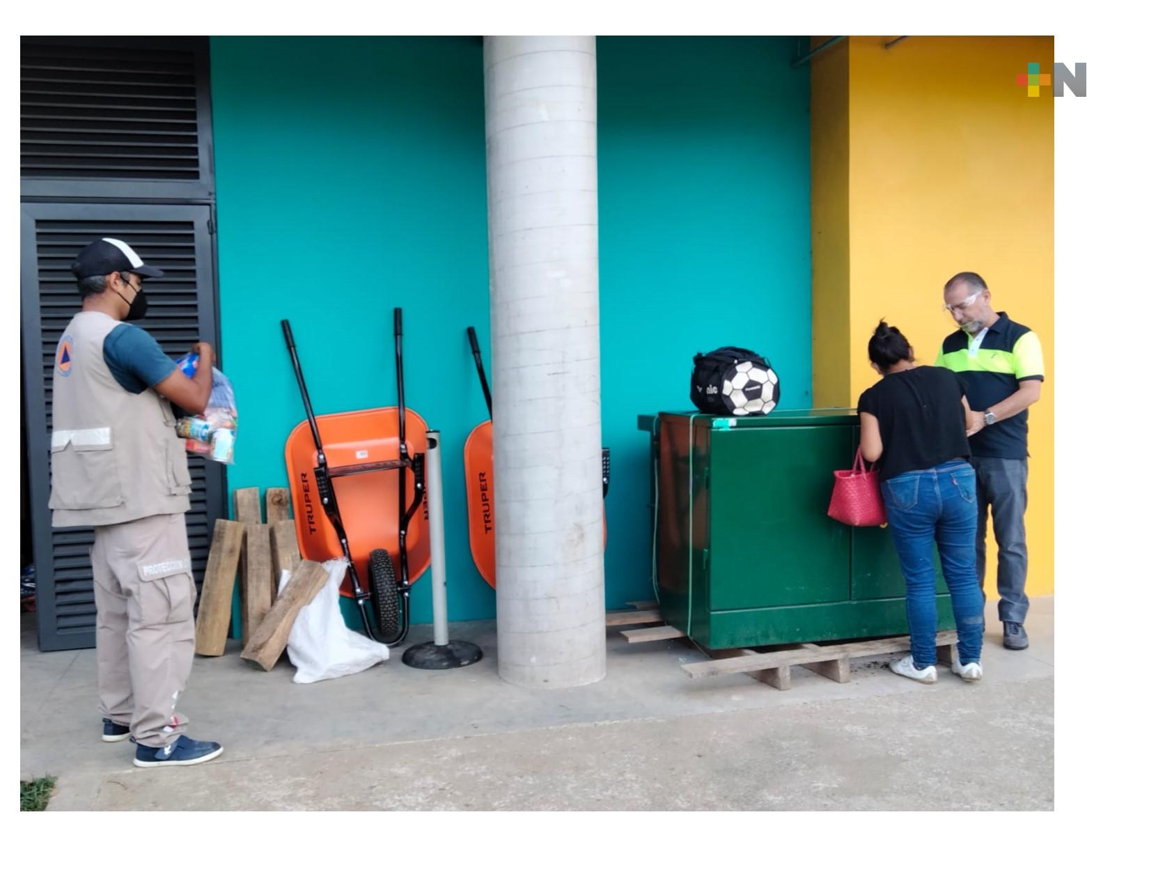 PC continúa entregando apoyo a familias de Xalapa afectadas por Grace