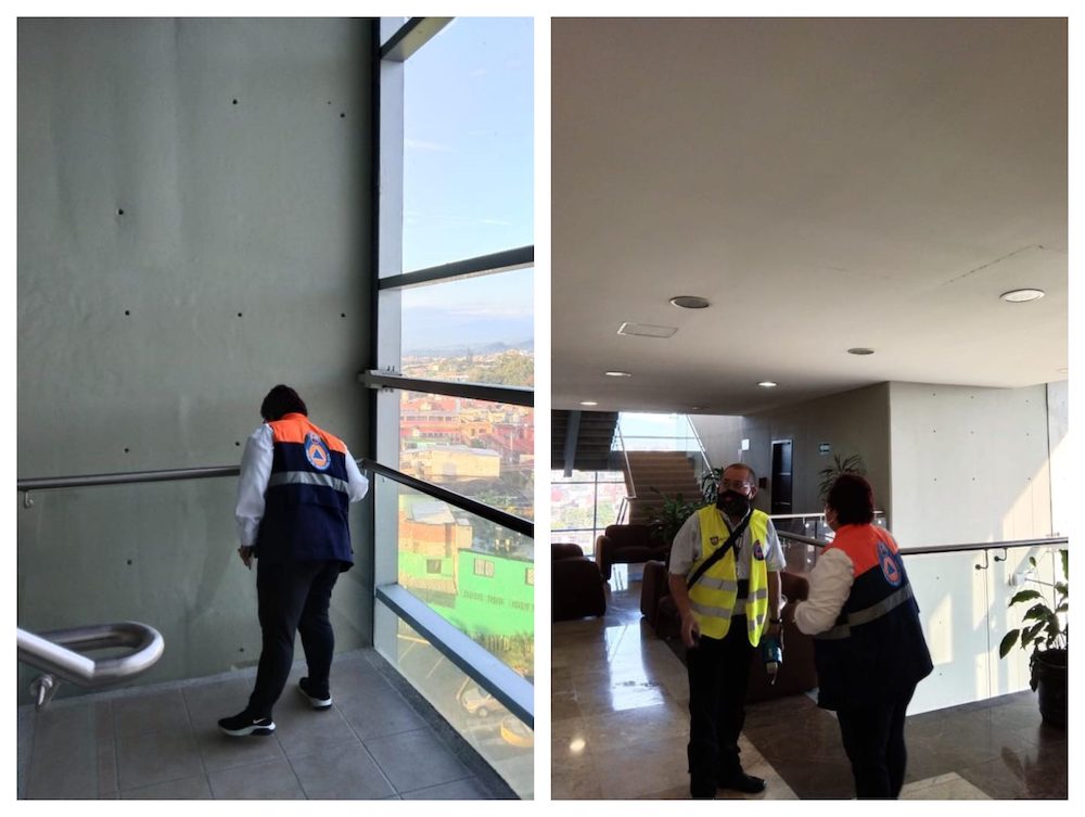 Edificios del PJEV sin daños estructurales tras sismo