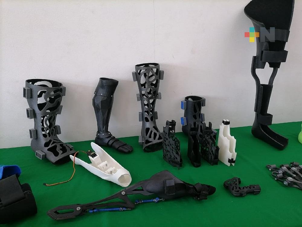 En Itesco, estudiantes crean prótesis para personas y mascotas