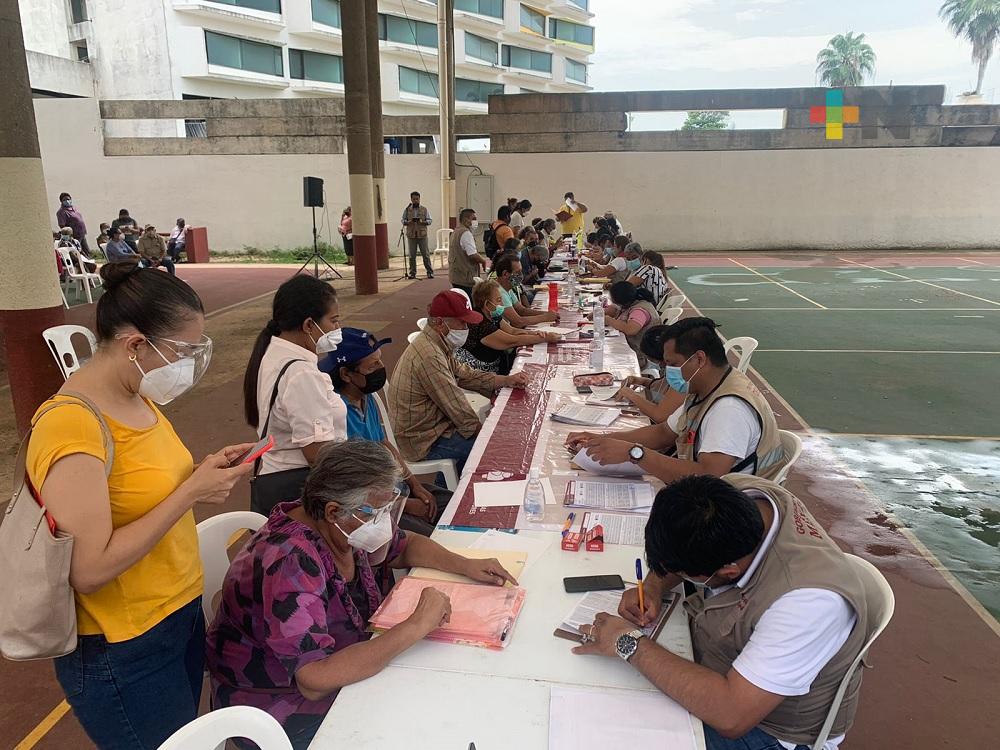 En Coatzacoalcos, se incorporarán más seis mil adultos mayores a programa Pensiones Bienestar