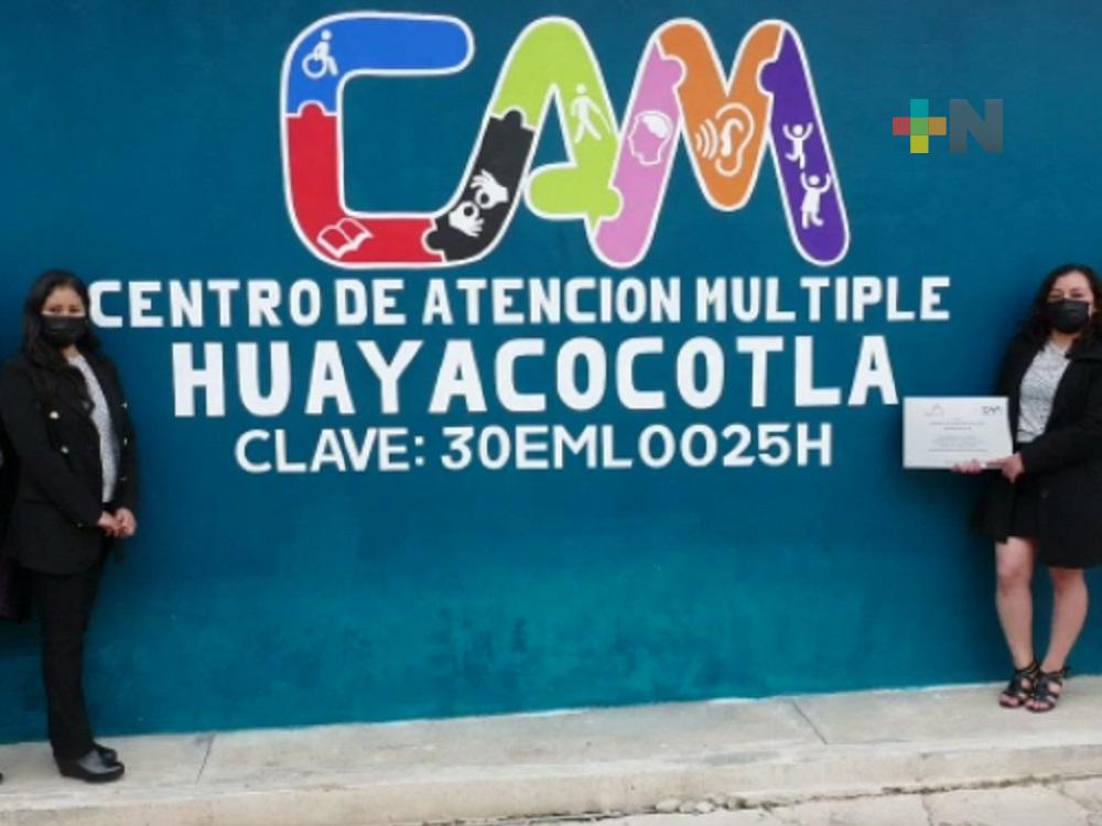 SEV con apoyo de fundación alemana inauguran Centro de Atención Múltiple