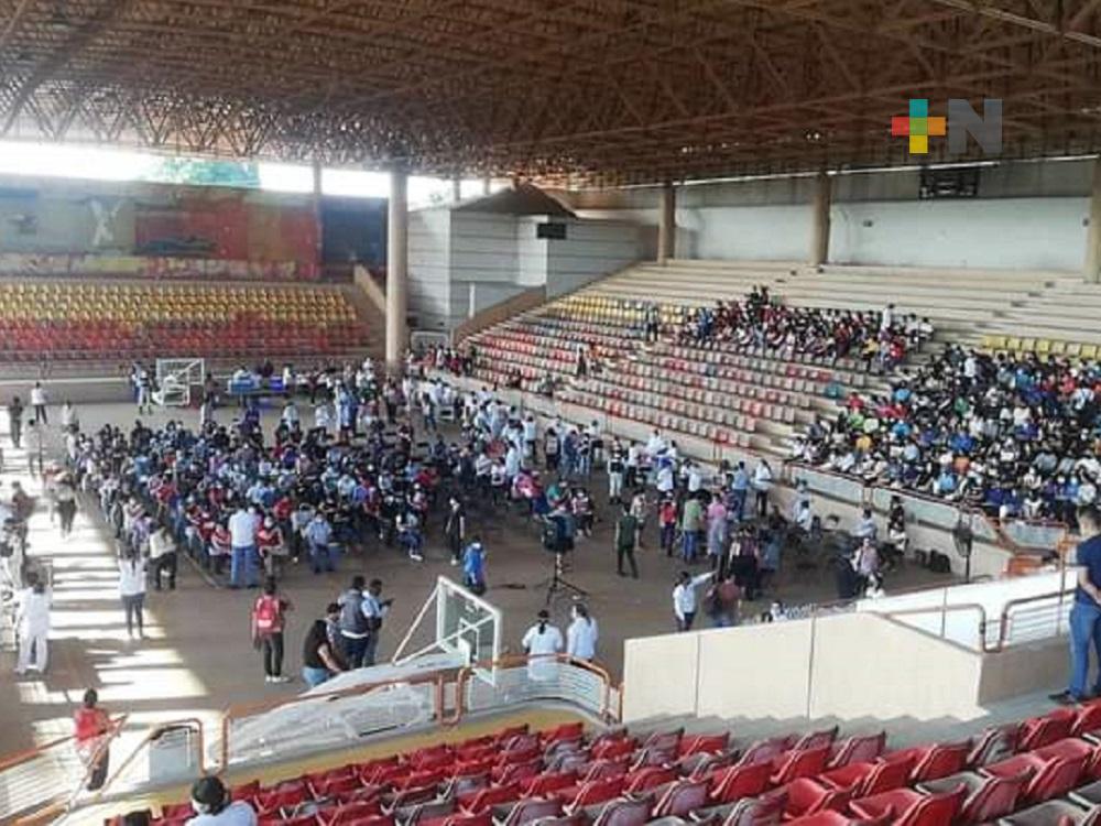 En Minatitlán inició jornada de vacunación para jóvenes de 18 a 29 años
