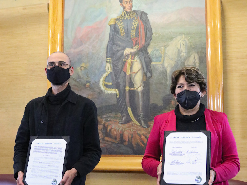 Firman SEP y Coordinación de Memoria Histórica y Cultural de México convenio para uso y difusión de recursos digitales