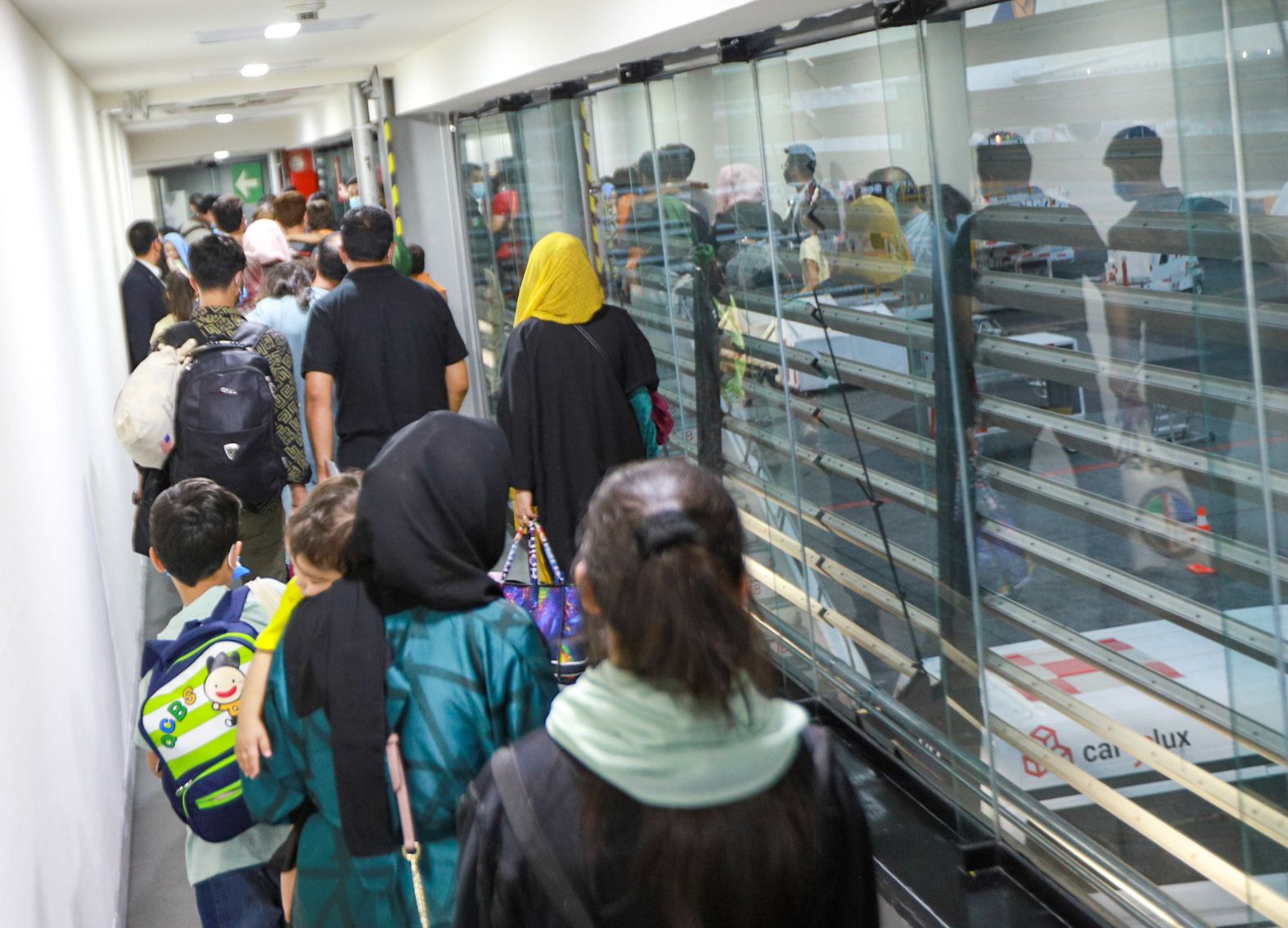 Cuarto grupo de ciudadanos afganos arribó a México