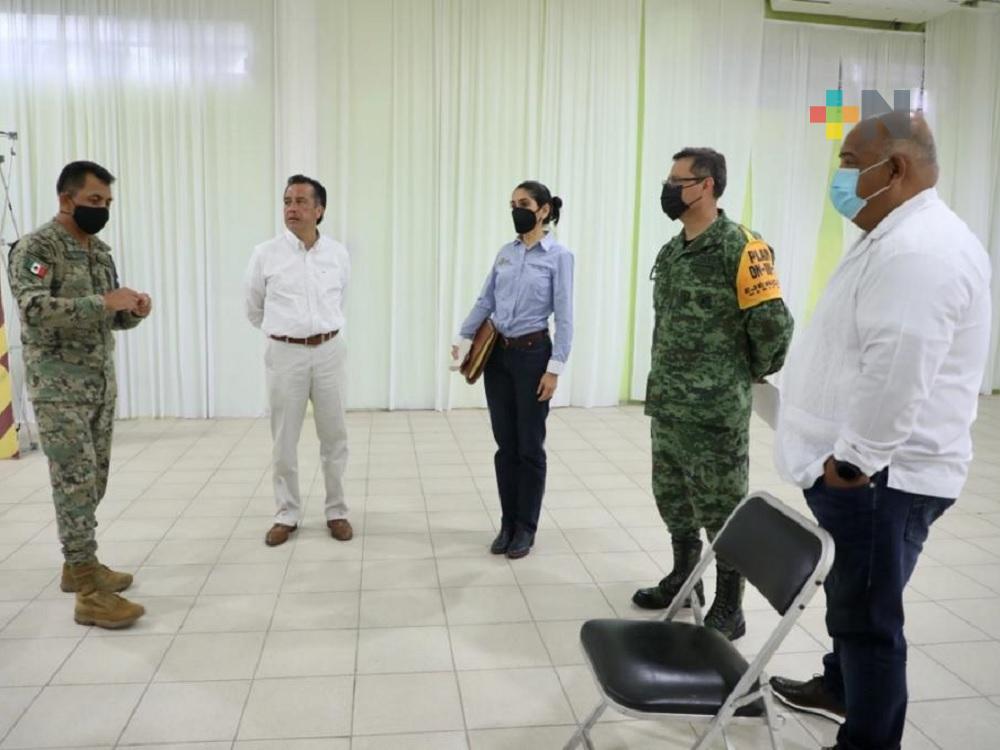 Encabeza gobernador Cuitláhuac García, Mesa para la Construcción de la Paz en Cosoleacaque