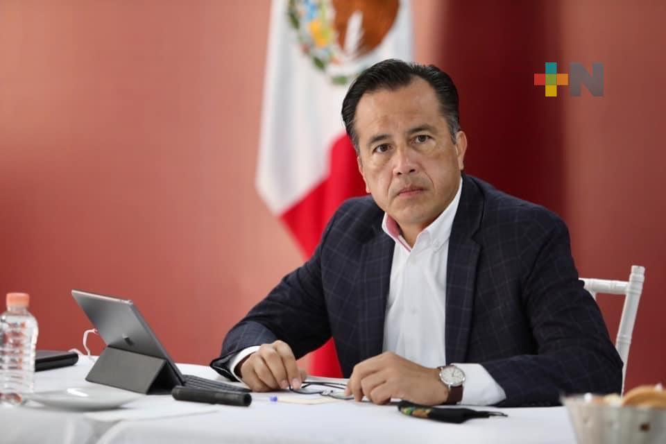 Para mitigar riesgos, la cultura de la protección civil debe llegar a todos los hogares veracruzanos: Cuitláhuac García