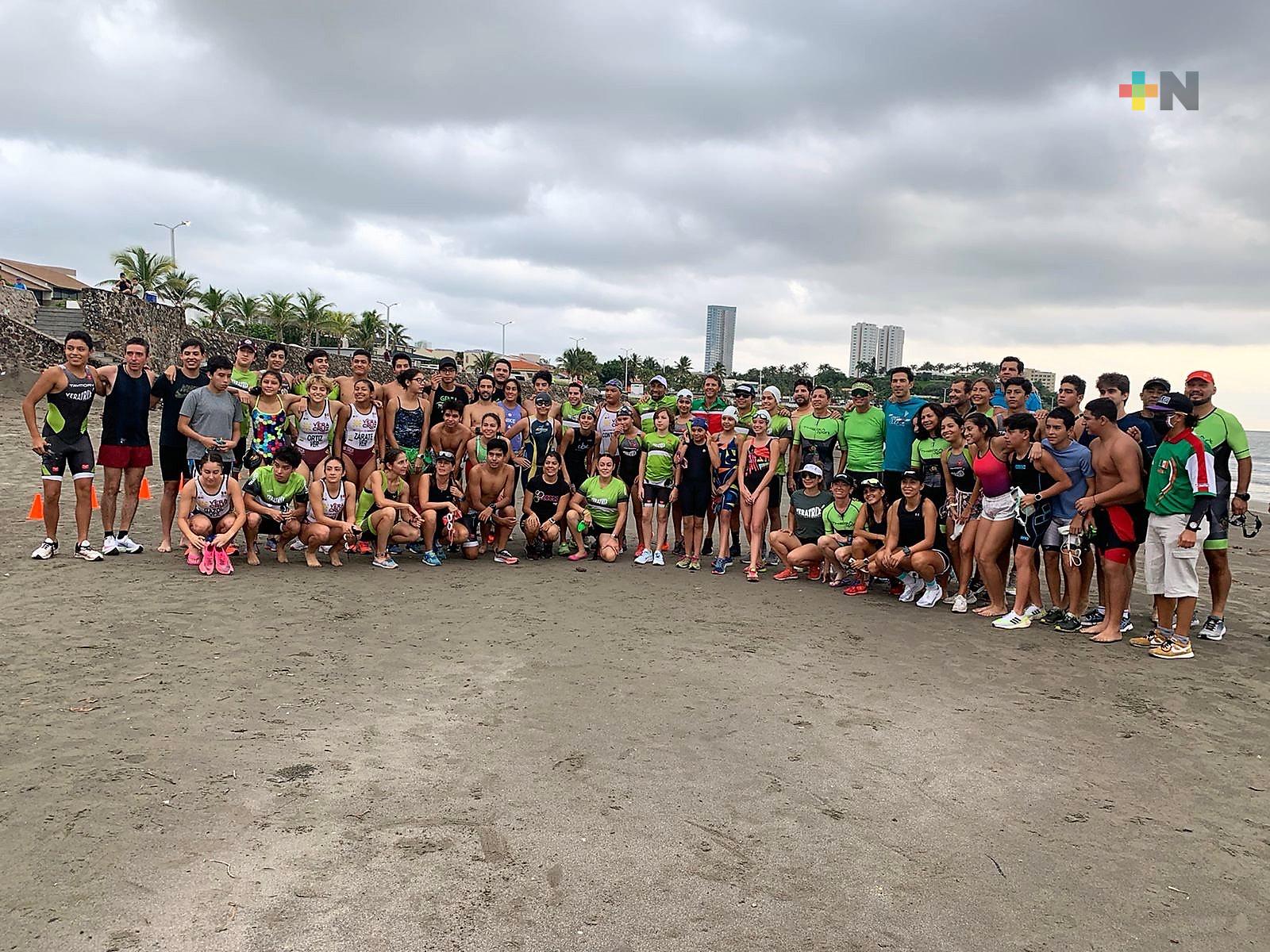 Veratrix Ver-Boca festejó aniversario con Acuatlon